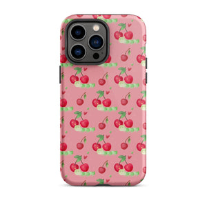 Cherries iPhone Case - KBB Exclusive Knitted Belle Boutique iPhone 14 Pro Max 