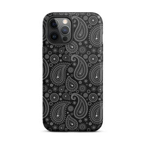 Classic Paisley iPhone Case - KBB Exclusive Knitted Belle Boutique iPhone 12 Pro Max 