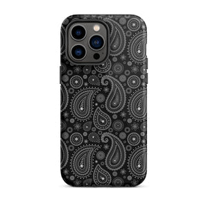 Classic Paisley iPhone Case - KBB Exclusive Knitted Belle Boutique iPhone 14 Pro Max 