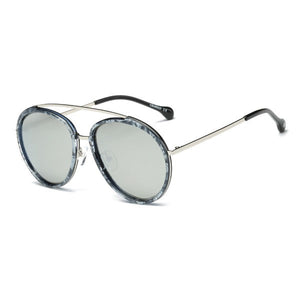 Classic Polarized Round Fashion Sunglasses Cramilo Eyewear Grey OneSize 
