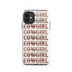 Cowgirl iPhone Case - KBB Exclusive Knitted Belle Boutique iPhone 11 