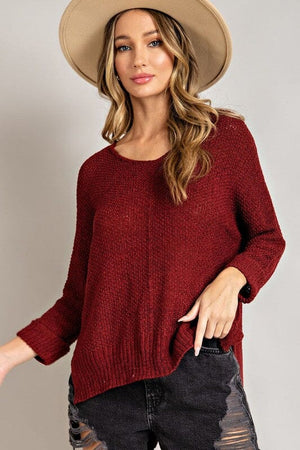 CREW NECK KNIT SWEATER eesome 