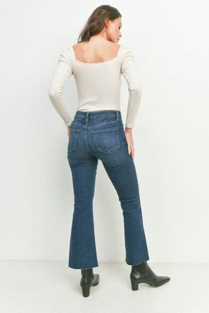 CROPPED FLARE JEANS JUST USA JEANS 