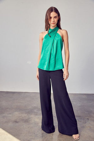 CROSS NECK TOP Do + Be Collection 
