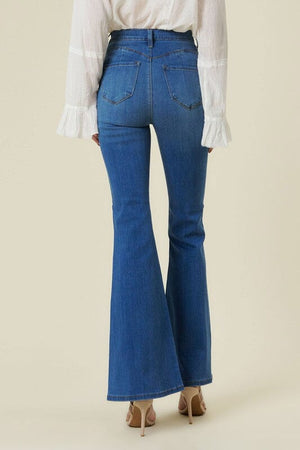 Curvy Flare Jeans Vibrant M.i.U 