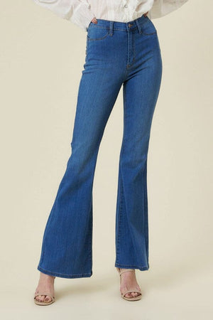Curvy Flare Jeans Vibrant M.i.U 