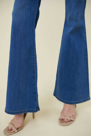 Curvy Flare Jeans Vibrant M.i.U 