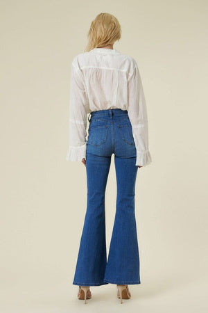Curvy Flare Jeans Vibrant M.i.U 