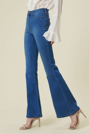 Curvy Flare Jeans Vibrant M.i.U 