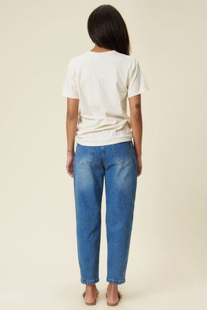 Distressed Slouchy Jean Vibrant M.i.U 