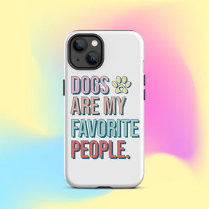 Dogs Are My Favorite People iPhone Case - KBB Exclusive Knitted Belle Boutique iPhone 13 