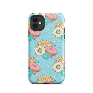 Donuts iPhone Case - KBB Exclusive Knitted Belle Boutique iPhone 11 