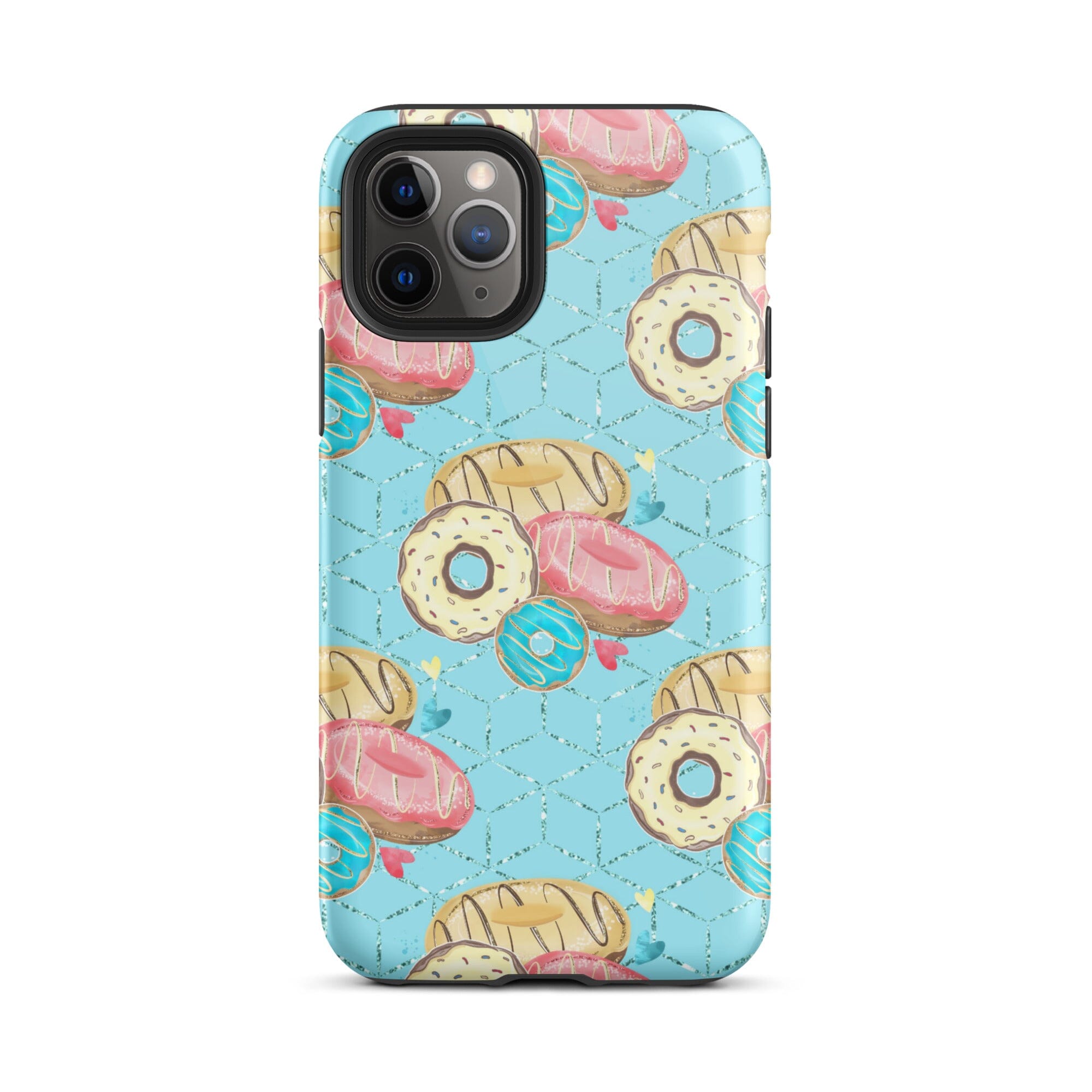 Donuts iPhone Case - KBB Exclusive Knitted Belle Boutique iPhone 11 