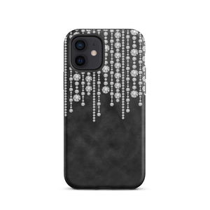 Dripping Diamonds iPhone Case - KBB Exclusive Knitted Belle Boutique iPhone 12 