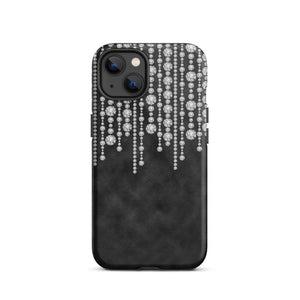 Dripping Diamonds iPhone Case - KBB Exclusive Knitted Belle Boutique iPhone 13 