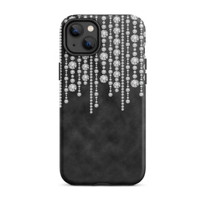 Dripping Diamonds iPhone Case - KBB Exclusive Knitted Belle Boutique iPhone 14 Plus 