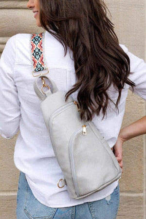 Evie Everyday Sling Bag Aili's Corner Gray OneSize 