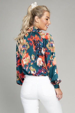 Floral Blouse Nuvi Apparel 