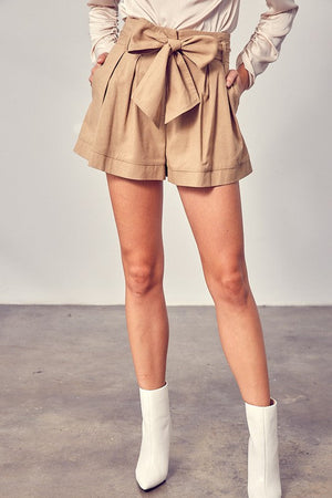 FRONT SELF TIE SHORTS Do + Be Collection 