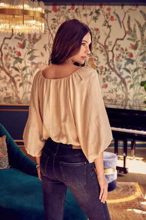 FRONT TWIST DETAIL TOP Do + Be Collection 