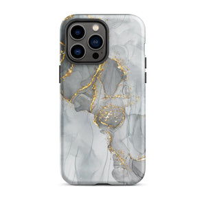 Grey Marble iPhone Case - KBB Exclusive Knitted Belle Boutique iPhone 14 Pro Max 