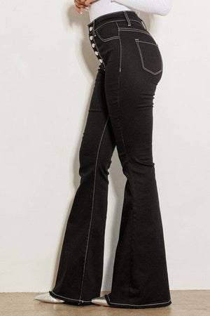 HIGH RISE FLARE JEANS Vibrant M.i.U 
