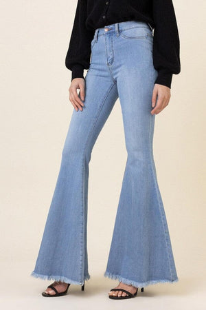 High Waisted Flare Jeans Vibrant M.i.U 