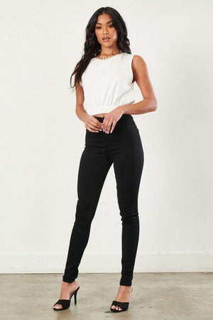 High Waisted Skinny Jean Vibrant M.i.U 