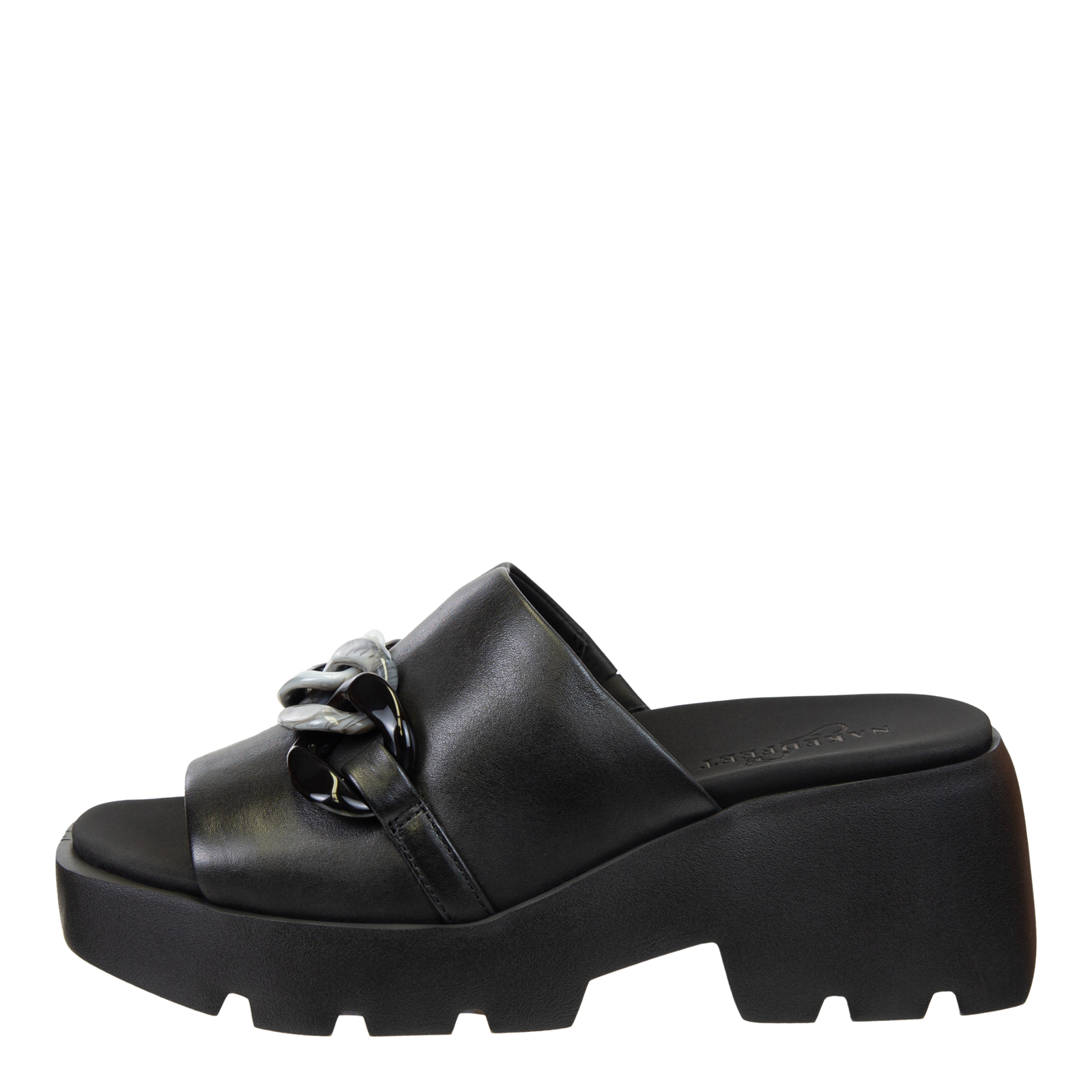 NAKED FEET - ISO in BLACK Platform Sandals