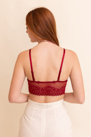 Lace Crop Camisole Bralette Leto Collection 