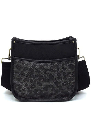 Leopard Colorblock Hobo Crossbody Bag Fashion World 