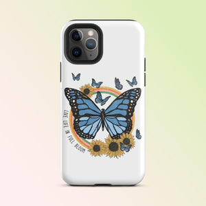 Live Life Butterfly iPhone Case - KBB Exclusive Knitted Belle Boutique iPhone 11 Pro 