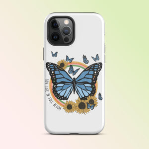 Live Life Butterfly iPhone Case - KBB Exclusive Knitted Belle Boutique iPhone 12 Pro Max 