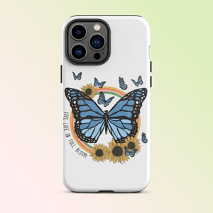 Live Life Butterfly iPhone Case - KBB Exclusive Knitted Belle Boutique iPhone 13 Pro Max 