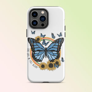 Live Life Butterfly iPhone Case - KBB Exclusive Knitted Belle Boutique iPhone 14 Pro Max 