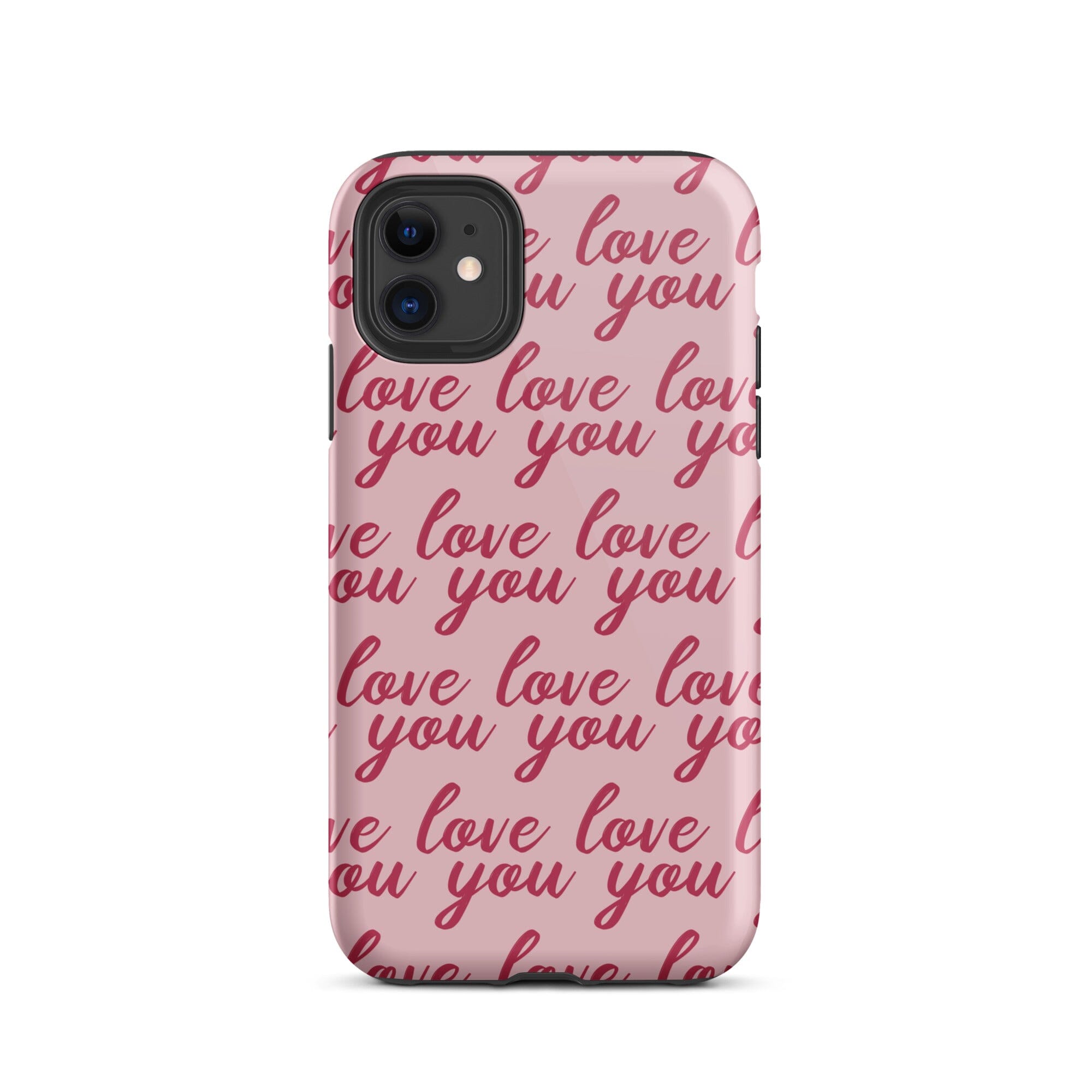 Love You iPhone Case - KBB Exclusive Knitted Belle Boutique iPhone 11 