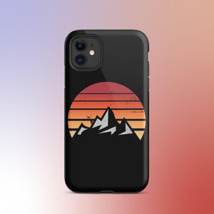 Mountain Sunset iPhone Case - KBB Exclusive Knitted Belle Boutique iPhone 11 