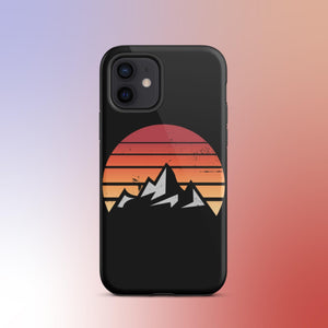 Mountain Sunset iPhone Case - KBB Exclusive Knitted Belle Boutique iPhone 12 