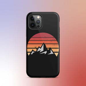 Mountain Sunset iPhone Case - KBB Exclusive Knitted Belle Boutique iPhone 12 Pro 