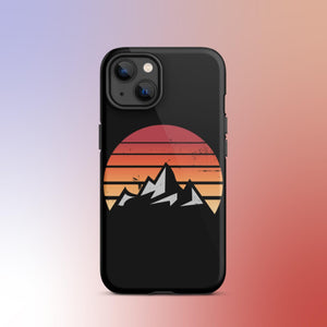 Mountain Sunset iPhone Case - KBB Exclusive Knitted Belle Boutique iPhone 13 
