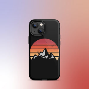 Mountain Sunset iPhone Case - KBB Exclusive Knitted Belle Boutique iPhone 13 mini 