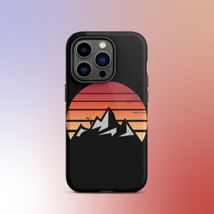 Mountain Sunset iPhone Case - KBB Exclusive Knitted Belle Boutique iPhone 14 Pro 