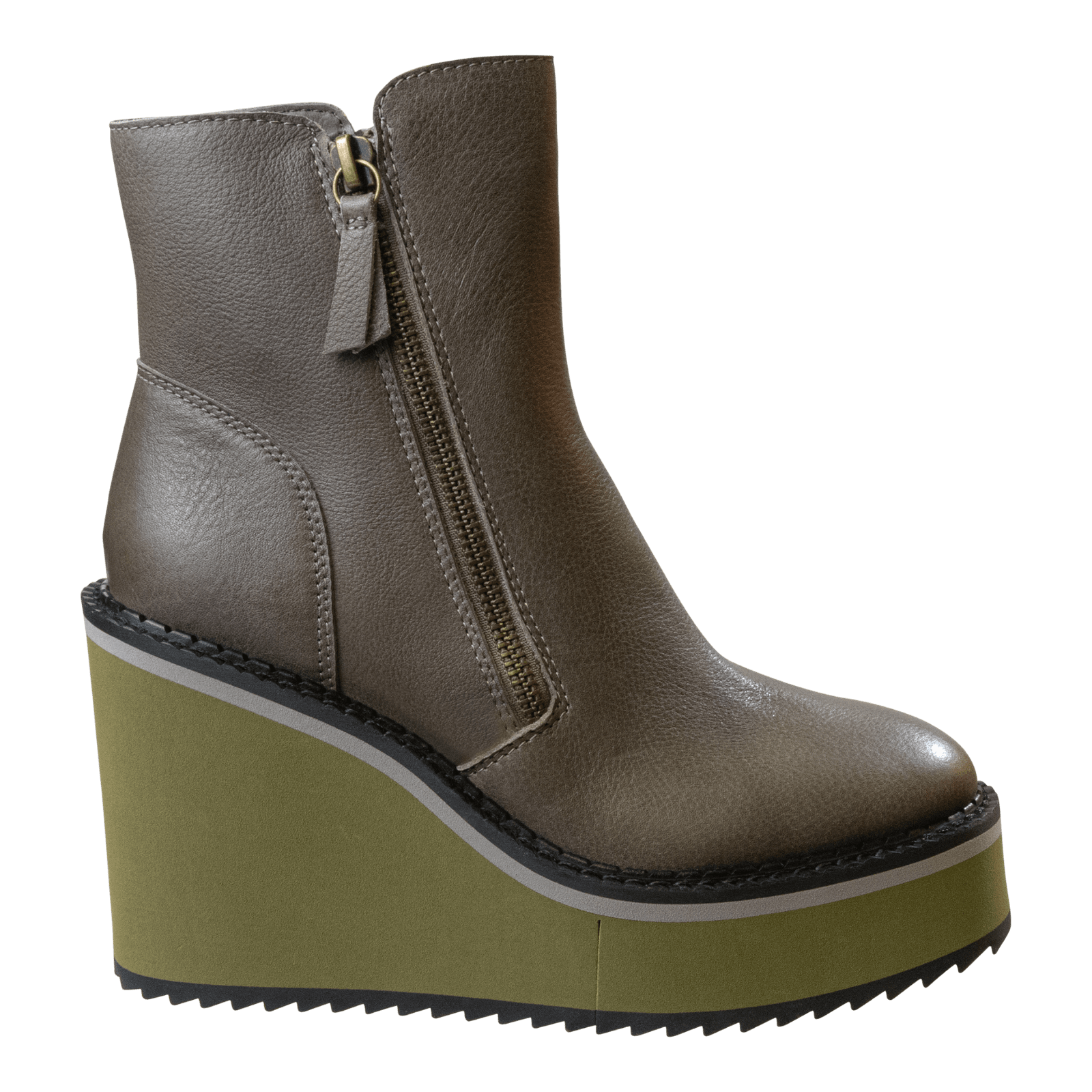 Sirina platform wedge clearance booties