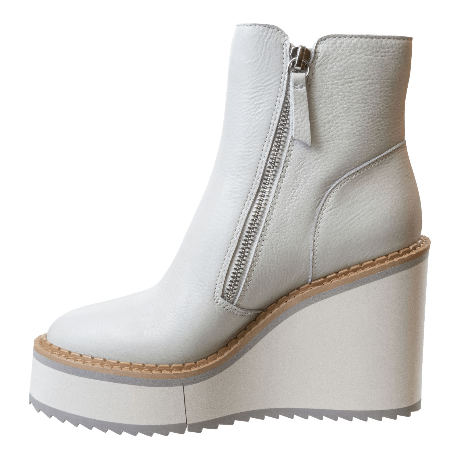 NAKED FEET - AVAIL in MIST Wedge Ankle Boots WOMEN FOOTWEAR NAKED FEET 
