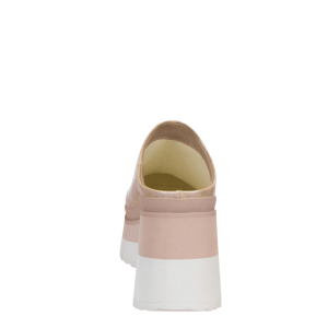 NAKED FEET - COACH in BEIGE Platform Clogs WOMEN FOOTWEAR NAKED FEET 