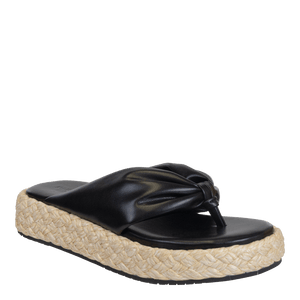 NAKED FEET - COSTA in BLACK Platform Sandals WOMEN FOOTWEAR NAKED FEET 