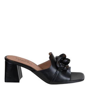 NAKED FEET - COTERIE in BLACK Heeled Sandals WOMEN FOOTWEAR NAKED FEET 