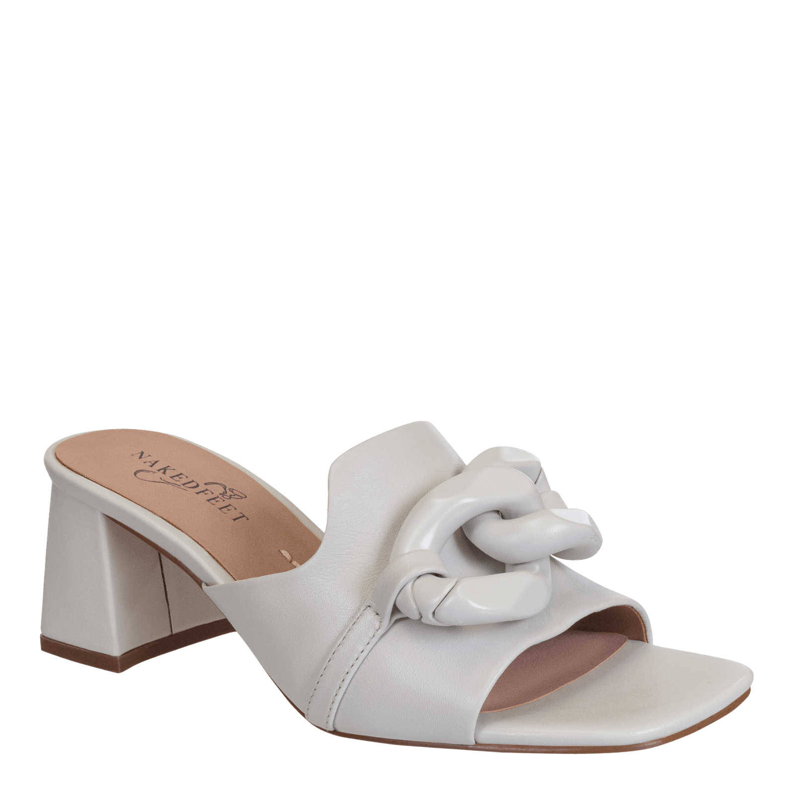 NAKED FEET - COTERIE in MIST Heeled Sandals WOMEN FOOTWEAR NAKED FEET 