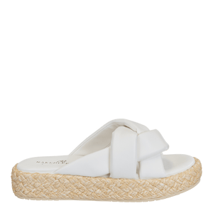 NAKED FEET - CUPRO in CHAMOIS Platform Sandals WOMEN FOOTWEAR NAKED FEET 