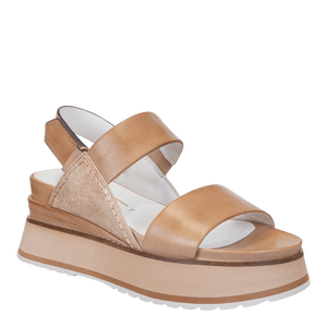 NAKED FEET - DIMENSION in ECRU Platform Sandals WOMEN FOOTWEAR NAKED FEET 